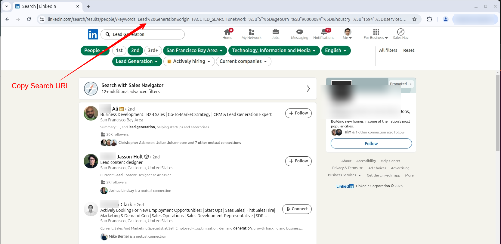 Create Campaign → Smart Builder